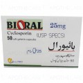 Bioral Cap 25mg 50's