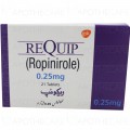 Requip Tab 0.25mg 21's