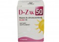 D-Zak 50 Cap 50000IU 1x4's