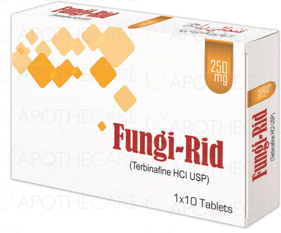 Fungi Rid Tab 250mg 10's