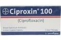 Ciproxin Tab 100mg 6's