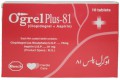Ogrel Plus-81 Tab 75mg/81mg 10's