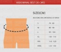 Abdominal Belt Large 36-40Inch 1's