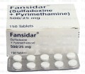 Fansidar Tab 500mg/25mg 150's