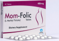 Mom Folic 400mcg tab 30`s