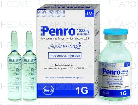 Penro Inj 1000mg 1vial