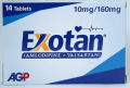 Exotan 10/160mg Tab 14's