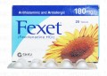 Fexet Tab 180mg 20's 96 Packs