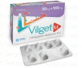 Vilget-M Tab 50mg/500mg 28's