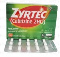 Zyrtec Tab 10mg 30's