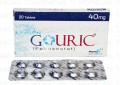 Gouric Tab 40mg 20's