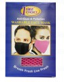 First Choice Anti Dust Washable Face Mask (Pink) 1x1's