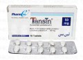 Tansin Tab 50mg 10's